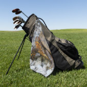 Box Turtle Golfhanddoek (Groen)