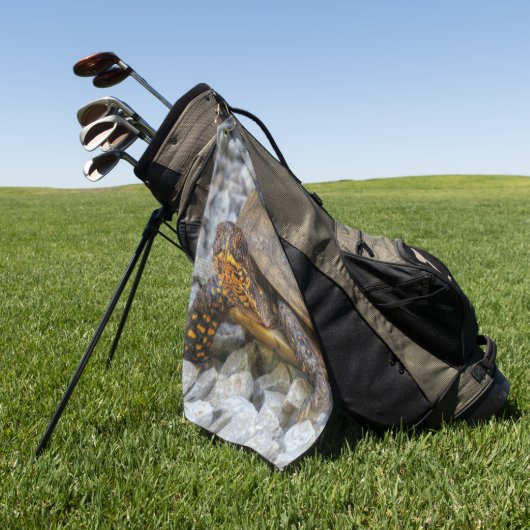 Box Turtle Golfhanddoek (Groen)