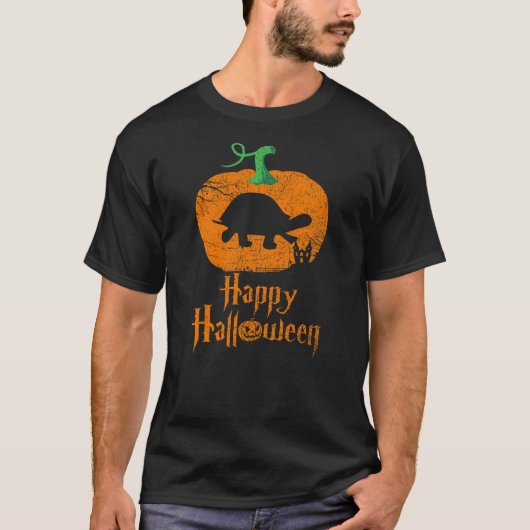 BOX TURTLE Happy Halloween For BOX TURTLE Lovers T-shirt (Voorkant)