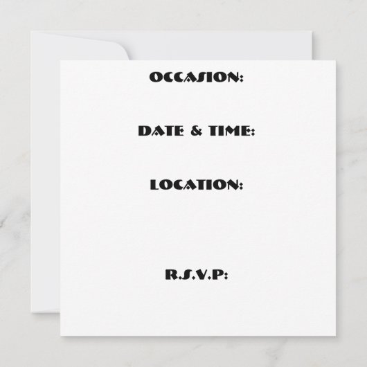 Box Turtle Kaart (Achterkant)