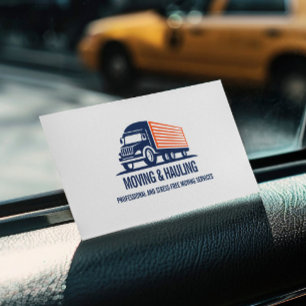 BOX VRACHTWAGEN VERPLAATSEN EN TRANSPORTEREN PROFE VISITEKAARTJE