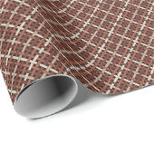 Box Weave (Aarde en Klei) Inpakpapier (Rol Hoek)