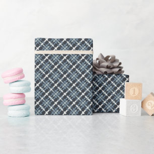 Box Weave (Smoked Coastal) Inpakpapier