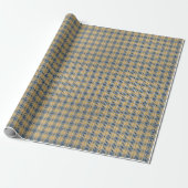Box Weave Square (Celestial Vintage) Wrapping Cadeaupapier (Uitgerold)