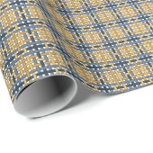 Box Weave Square (Celestial Vintage) Wrapping Cadeaupapier (Rol Hoek)
