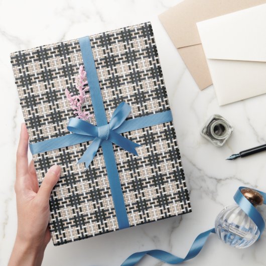 Box Weave Square (Tailored Editorial) Wrapping Cadeaupapier (Geschenken)
