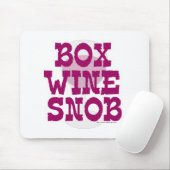 Box Wine Snob Muismat (Met muis)