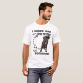 Boxador Quote mam, Boxerlab Pap Costume, Boxer Lab T-shirt (Voorkant volledig)