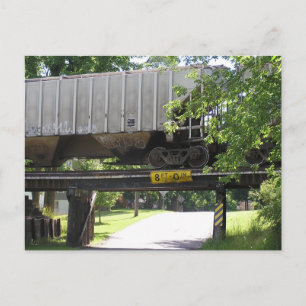 Boxcar Parked Briefkaart