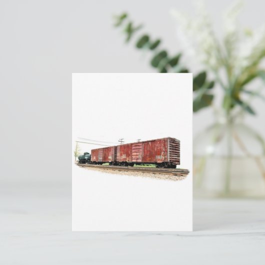 Boxcars Briefkaart (Staand voorkant)