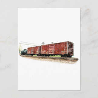 Boxcars Briefkaart