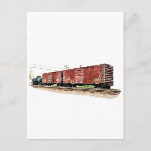 Boxcars Briefkaart (Voorkant)