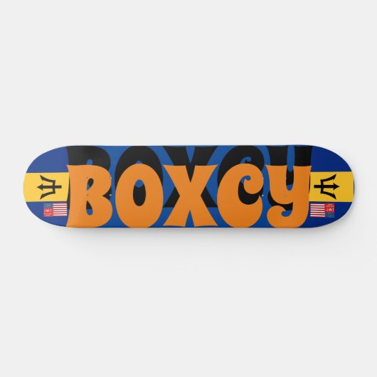 BOXCY JMT BARB 7 3/4" Skateboard Deck (Horizontaal)