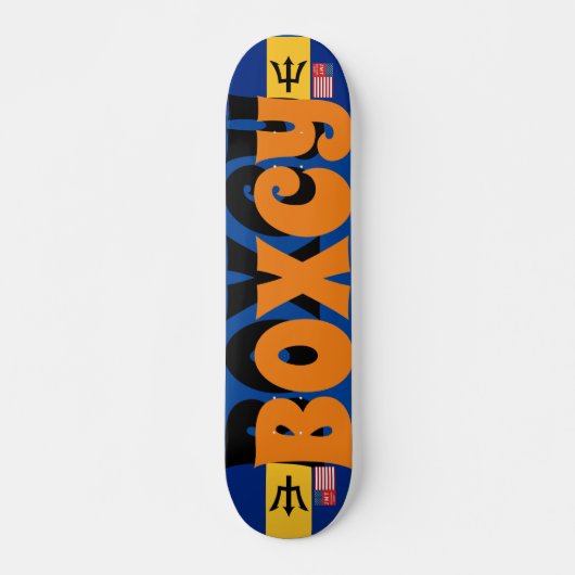 BOXCY JMT BARB 7 3/4" Skateboarddek Persoonlijk Skateboard (Voorkant)