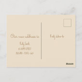 Boxed & Bounded Cat | Verhuizen naar huis Briefkaart (Achterkant)