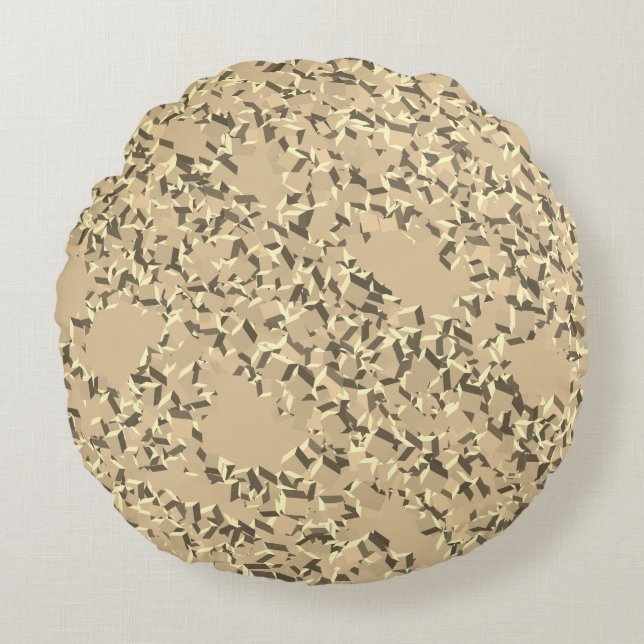 Boxed Harmony: Knutselen met dozen Rond Kussen (Voorkant)