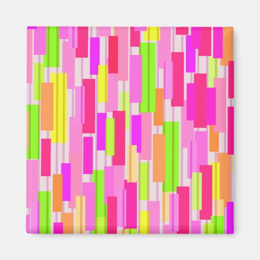 Boxed Stripe Magneet (Voorkant)
