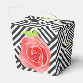 Boxed Stripes Waterverf Rozen Derby Uit Bedankdoosjes (Achterkant)