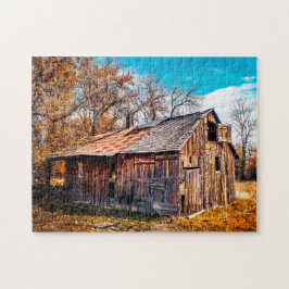 Boxelder in de herfst Colorado. Legpuzzel