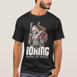 Boxen geen Uitzonderingen alleen bovenaan Kangaroo T-shirt