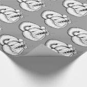  BOXEN GLOVES PATROON Wrapping Paper Cadeaupapier (Hoek)