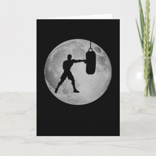 Boxen Moon Boxing Boxer Box Kaart