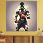 Boxer1 Canvas Afdruk (Insitu (Woonkamer))