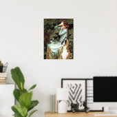 Boxer 1 (gehaakte oren) - Ophelia Poster (Thuiskantoor)