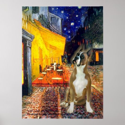 Boxer 1cr - Terrace Cafe Poster (Voorkant)