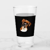 Boxer A Beautiful Boxer Head Tilt Classic T-Shirt Glas (Voorkant)