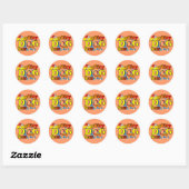 Boxer Agility Ronde Sticker (Vel)