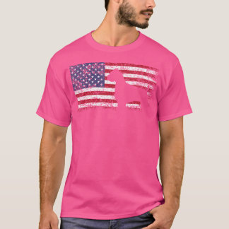 Boxer Amerikaanse vlag Ik hou van mijn Boxer T-shirt