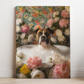 Boxer Art | Boxer Badkamer Art Canvas Print