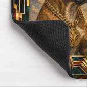 Boxer, Art Deco Hond Muismat (Hoek)