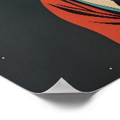 Boxer Astronaut Poster, Boxer Retro Print, Boxer Poster (Hoek)