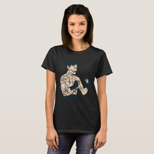 Boxer Athlete Or Boxer T-shirt (Voorkant volledig)
