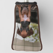 Boxer-baby golfafdekking golfheadcover (Draai 90)