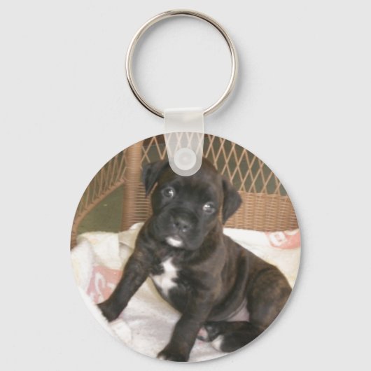 Boxer Baby. Sleutelhanger (Voorkant)
