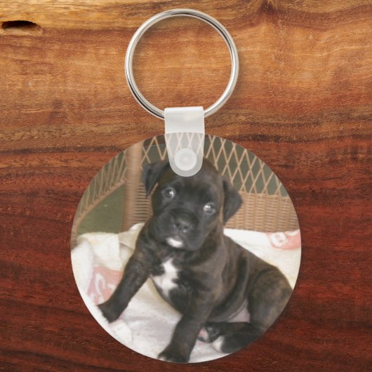 Boxer Baby. Sleutelhanger (Voorkant)