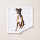 Boxer Bad Handdoek (Wasdoekje)