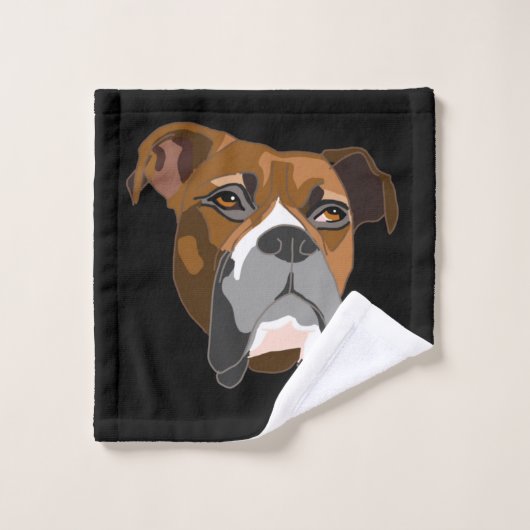 Boxer Bad Handdoek (Wasdoekje)