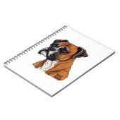 Boxer Bark Design Punchy Graphic designs Notitieboek (Linkerzijde)