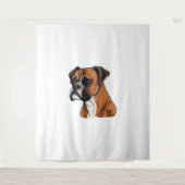 Boxer Bark Design Punchy Graphic designs Wandkleed (Voorkant)