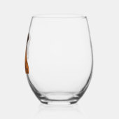 Boxer Bark Design Punchy Graphic designs Wijnglas Zonder Voet (Links)