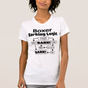 Boxer Barking Logic T-shirt
