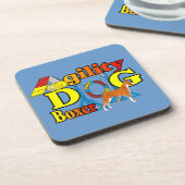 Boxer-behendigheid Bier Onderzetter (Linkerzijde)