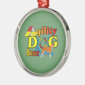 Boxer-behendigheid Metalen Ornament (Links)