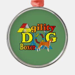 Boxer-behendigheid Metalen Ornament
