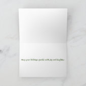 Boxer & Benjamin wensen u fijne feestdagen! Feestdagen Kaart (Binnen)