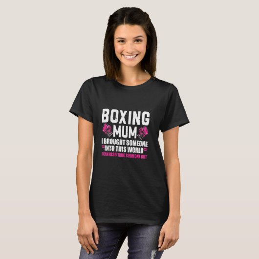 Boxer Boxer Boxer Boxer Boxing T-shirt (Voorkant volledig)